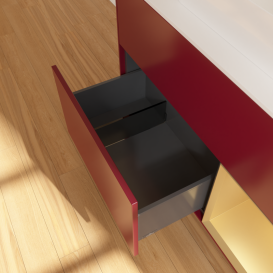 Тумба под раковину Villeroy & Boch Finion 100х50,1 см с подсветкой МДФ пион матовый лак/стекло белое матовое G371HFHB