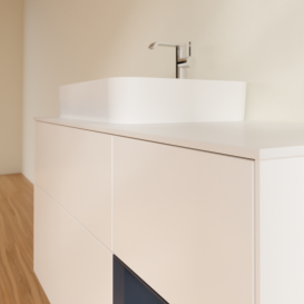 Тумба под раковину Villeroy & Boch Finion 120х50,1 см с подсветкой МДФ белый матовый лак/стекло белое матовое G401HGMT