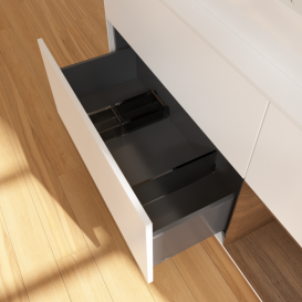 Тумба под раковину Villeroy & Boch Finion 120х50,1 см с подсветкой МДФ белый матовый лак/стекло белое матовое F421GNMT