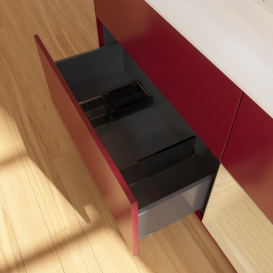 Тумба под раковину Villeroy & Boch Finion 120х50,1 см с подсветкой МДФ пион матовый лак/стекло белое матовое G421PCHB