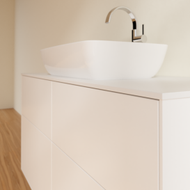 Тумба под раковину Villeroy & Boch Finion 120х50,1 см с подсветкой МДФ белый матовый лак/стекло белое матовое G79100MT