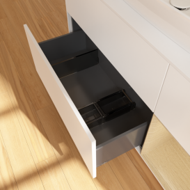 Тумба под раковину Villeroy & Boch Finion 120х50,1 см с подсветкой МДФ белый матовый лак/стекло белое матовое F831PCMT