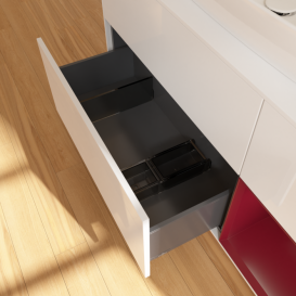 Тумба под раковину Villeroy & Boch Finion 120х50,1 см с подсветкой МДФ глянцевый белый лак/стекло белое матовое G831HBGF