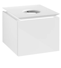 Тумба під раковину Villeroy & Boch Legato 45х50 см МДФ/ДСП білий глянсовий B56500DH