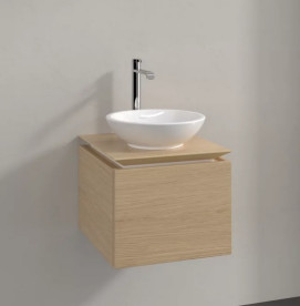 Тумба під раковину Villeroy&Boch Legato 45х50 см ДСП північний дуб B56500VJ