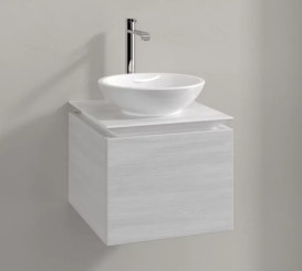 Тумба под раковину Villeroy & Boch Legato 45х50 см ДСП белое дерево B56500E8