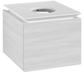 Тумба под раковину Villeroy & Boch Legato 45х50 см ДСП белое дерево B56500E8