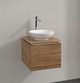 Тумба під раковину Villeroy & Boch Legato 45х50 см ДСП дуб канзас B56500RH