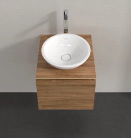 Тумба під раковину Villeroy & Boch Legato 45х50 см ДСП дуб канзас B56500RH