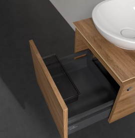 Тумба під раковину Villeroy & Boch Legato 45х50 см ДСП дуб канзас B56500RH