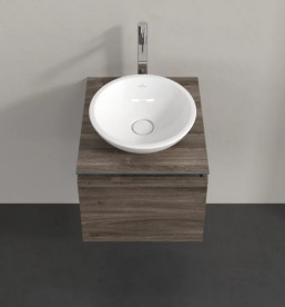 Тумба под раковину Villeroy & Boch Legato 45х50 см ДСП каменный дуб B56500RK