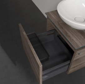 Тумба под раковину Villeroy & Boch Legato 45х50 см ДСП каменный дуб B56500RK