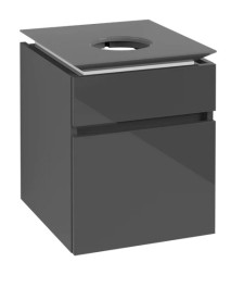 Тумба под раковину Villeroy & Boch Legato 45х50 см МДФ/ДСП глянцевый серый B56600FP
