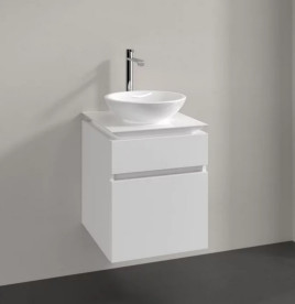 Тумба под раковину Villeroy & Boch Legato 45х50 см ДСП белый матовый B56600MS