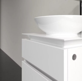 Тумба под раковину Villeroy & Boch Legato 45х50 см ДСП белый матовый B56600MS