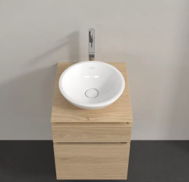 Тумба под раковину Villeroy & Boch Legato 45х50 см ДСП северный дуб B56600VJ