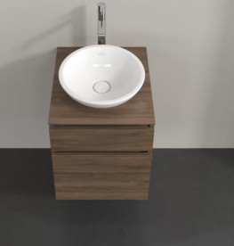 Тумба під раковину Villeroy & Boch Legato 45х50 см ДСП дуб аризона B56600VH