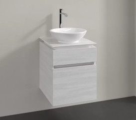 Тумба под раковину Villeroy & Boch Legato 45х50 см ДСП белое дерево B56600E8