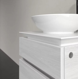 Тумба под раковину Villeroy & Boch Legato 45х50 см ДСП белое дерево B56600E8