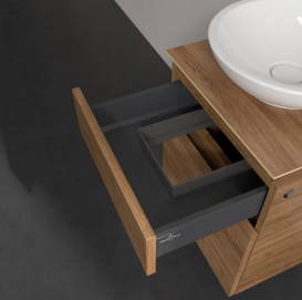 Тумба под раковину Villeroy & Boch Legato 45х50 см ДСП дуб канзас B56600RH