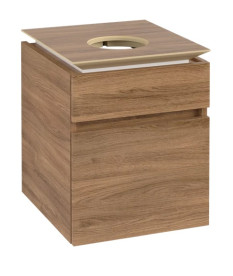 Тумба под раковину Villeroy & Boch Legato 45х50 см ДСП дуб канзас B56600RH