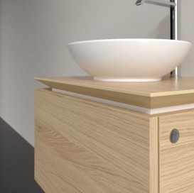 Тумба під раковину Villeroy&Boch Legato 60х50 см ДСП північний дуб B56700VJ