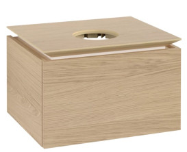 Тумба під раковину Villeroy&Boch Legato 60х50 см ДСП північний дуб B56700VJ