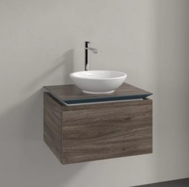 Тумба під раковину Villeroy & Boch Legato 60х50 см ДСП кам'яний дуб B56700RK