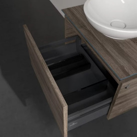 Тумба під раковину Villeroy & Boch Legato 60х50 см ДСП кам'яний дуб B56700RK