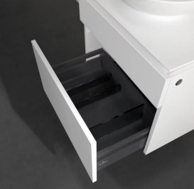 Тумба под раковину Villeroy & Boch Legato 60х50 см ДСП белый матовый B56800MS