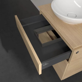 Тумба под раковину Villeroy & Boch Legato 60х50 см ДСП северный дуб B56800VJ