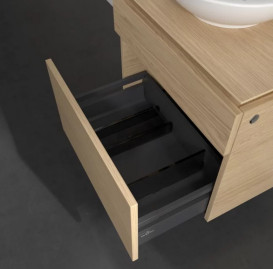 Тумба под раковину Villeroy & Boch Legato 60х50 см ДСП северный дуб B56800VJ