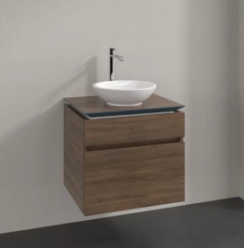 Тумба під раковину Villeroy & Boch Legato 60х50 см ДСП дуб аризона B56800VH