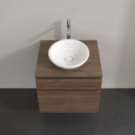 Тумба під раковину Villeroy & Boch Legato 60х50 см ДСП дуб аризона B56800VH