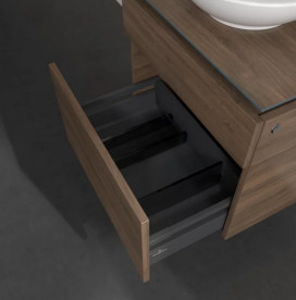 Тумба під раковину Villeroy & Boch Legato 60х50 см ДСП дуб аризона B56800VH