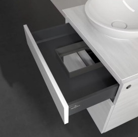 Тумба под раковину Villeroy & Boch Legato 60х50 см ДСП белое дерево B56800E8