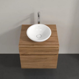 Тумба під раковину Villeroy & Boch Legato 60х50 см ДСП дуб канзас B56800RH