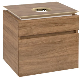 Тумба під раковину Villeroy & Boch Legato 60х50 см ДСП дуб канзас B56800RH