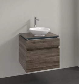 Тумба под раковину Villeroy & Boch Legato 60х50 см ДСП каменный дуб B56800RK