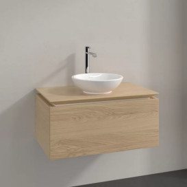 Тумба під раковину Villeroy&Boch Legato 80х50 см ДСП північний дуб B56900VJ