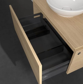 Тумба під раковину Villeroy&Boch Legato 80х50 см ДСП північний дуб B56900VJ