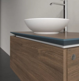 Тумба под раковину Villeroy & Boch Legato 80х50 см ДСП дуб аризона B56900VH