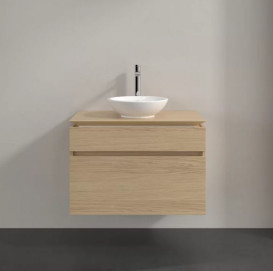 Тумба под раковину Villeroy & Boch Legato 80х50 см ДСП северный дуб B57000VJ