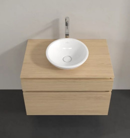 Тумба под раковину Villeroy & Boch Legato 80х50 см ДСП северный дуб B57000VJ