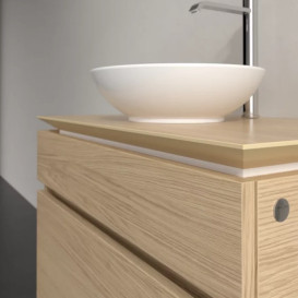 Тумба под раковину Villeroy & Boch Legato 80х50 см ДСП северный дуб B57000VJ