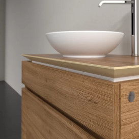 Тумба под раковину Villeroy & Boch Legato 80х50 см ДСП дуб канзас B57000RH