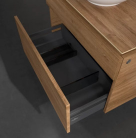 Тумба под раковину Villeroy & Boch Legato 80х50 см ДСП дуб канзас B57000RH
