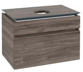 Тумба під раковину Villeroy & Boch Legato 80х50 см ДСП кам'яний дуб B57000RK