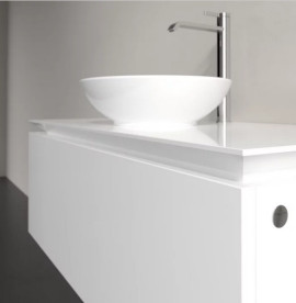 Тумба під раковину Villeroy & Boch Legato 100х50 см МДФ/ДСП білий глянсовий B57100DH