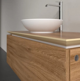 Тумба під раковину Villeroy & Boch Legato 100х50 см ДСП дуб канзас B57100RH